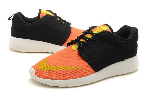 Nike Roshe Run Mens Fb Pack Black Orange Online